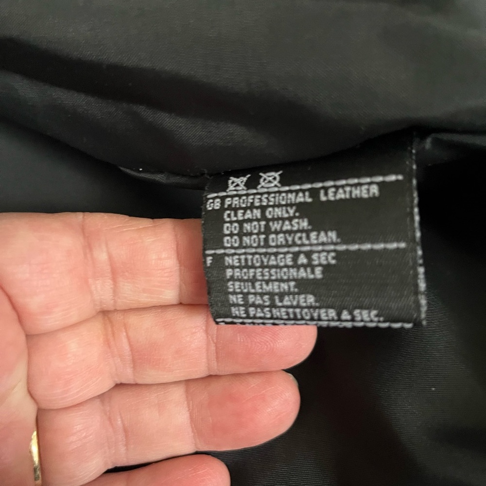 Harley Davidson Basic Skins Leather Jacket Vintag… - image 8